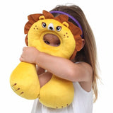 Baby Travel U-Shaped Animal Neck Protection Pillow - dealomy