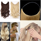 Invisible No Clips Comfort Hair Extensions - dealomy