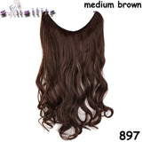 Invisible No Clips Comfort Hair Extensions - dealomy