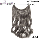 Invisible No Clips Comfort Hair Extensions - dealomy