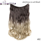 Invisible No Clips Comfort Hair Extensions - dealomy