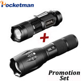 Cree LED Tactical flashlight - dealomy