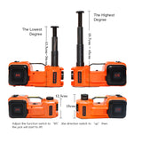 Emergency Car Kit with Hydraulic Jack and Compressor - dealomy