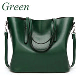 Leather Tote Handbag - dealomy