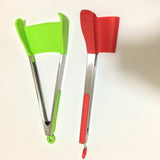 2 in 1 Kitchen Spatula and Tongs - dealomy