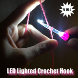 9 IN 1 LED Crochet Hook - dealomy