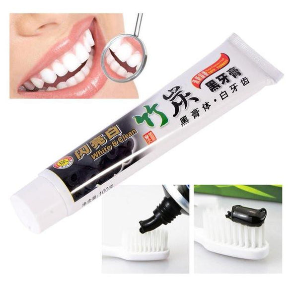 Bamboo Whitening Charcoal Toothpaste - dealomy