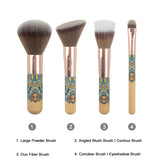 4 Piece Makeup Brush Set - dealomy