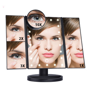 LED Touch Screen Professional Makeup Mirror - dealomy