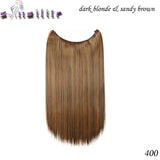 Invisible No Clips Comfort Hair Extensions - dealomy