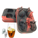 Whiskey Skull Ice Mold - dealomy