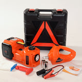 Emergency Car Kit with Hydraulic Jack and Compressor - dealomy