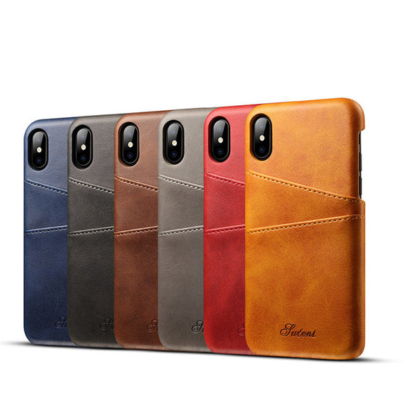 Compatible IPhone X Leather Case - dealomy