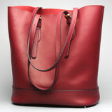 Tote Leather Handbag - dealomy