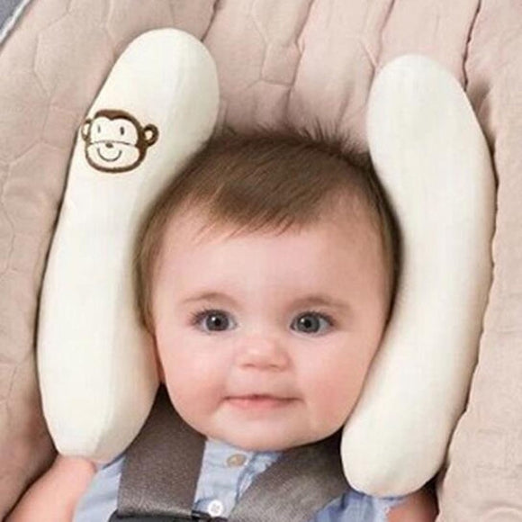 Baby Head and Neck Car Seat Support Pillow - dealomy