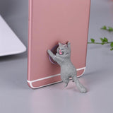 Cute Cat Phone Holder Pack of 3 - dealomy